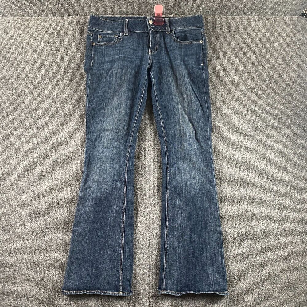 American Eagle Outfitters Dark Blue Flare Jeans